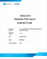 GSC2J31A Hardware PCB Layout SOM BOTTOM_EN